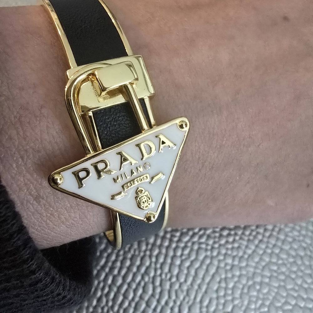Prada Black and Gold Bracelet - Picture 9 of 12